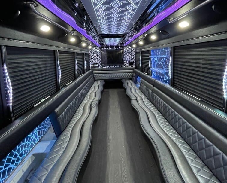 Party Bus interior